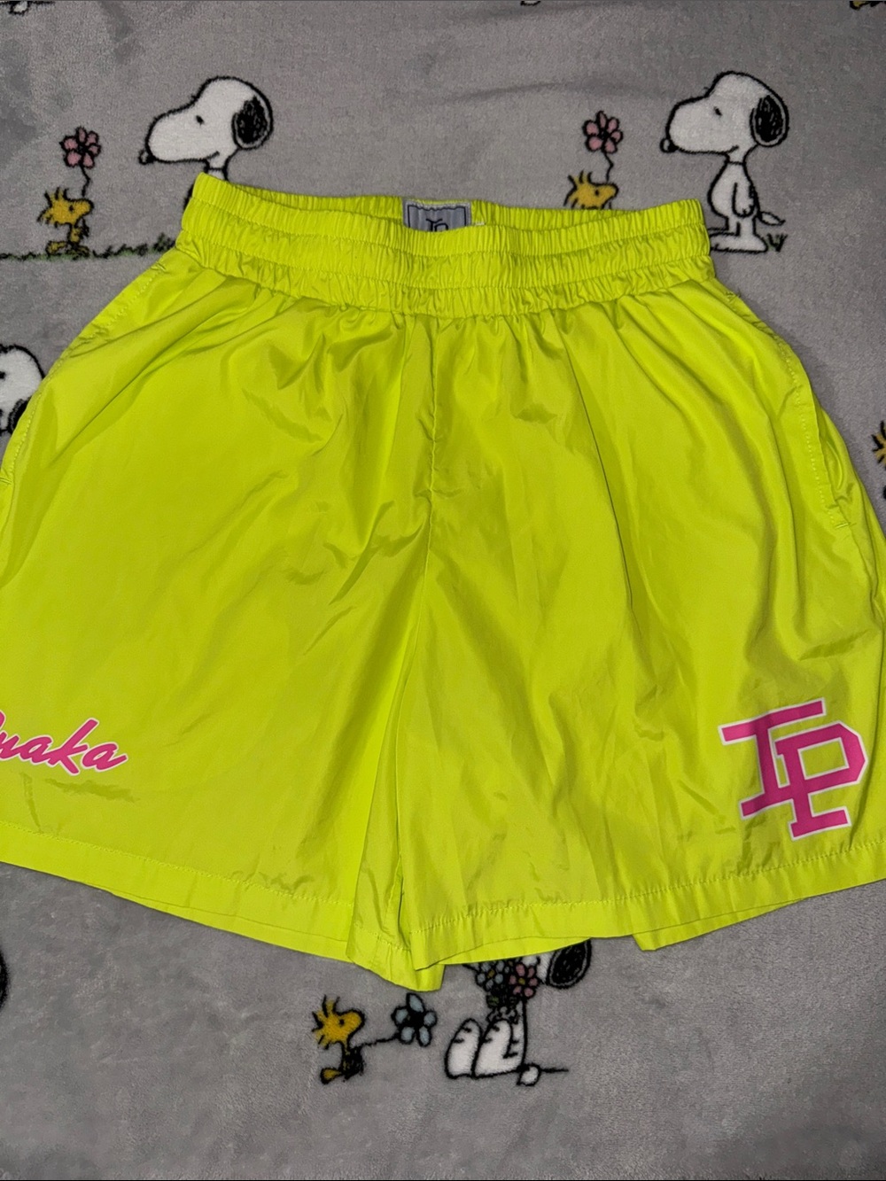 Inaka Power Neon Yellow Shorts